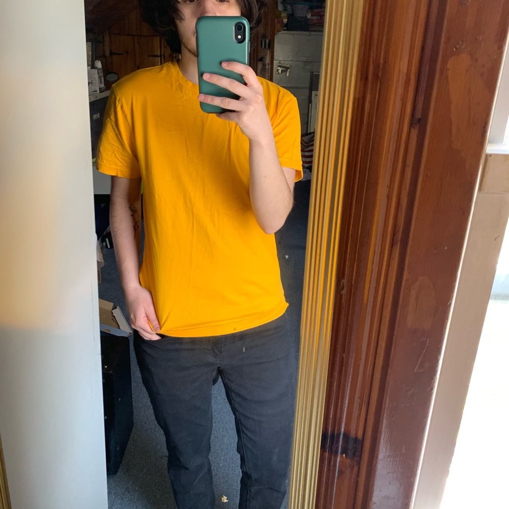 Men’s Yellow T-Shirt